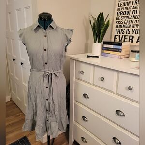 Monteau Sage Green Dress